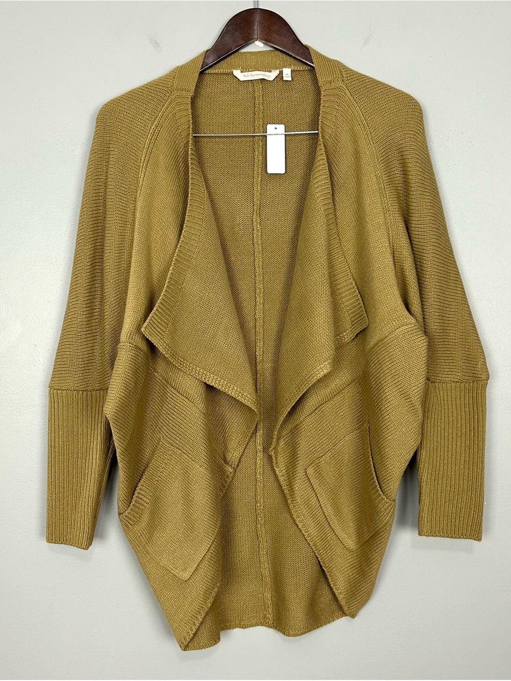Soft Surroundings Dolman Sleeve Cocoon Cardigan Sweater Women’s Size XS Cozy